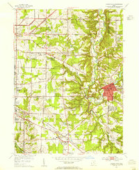 1953 Map of Chagrin Falls, OH — High-Res | Pastmaps